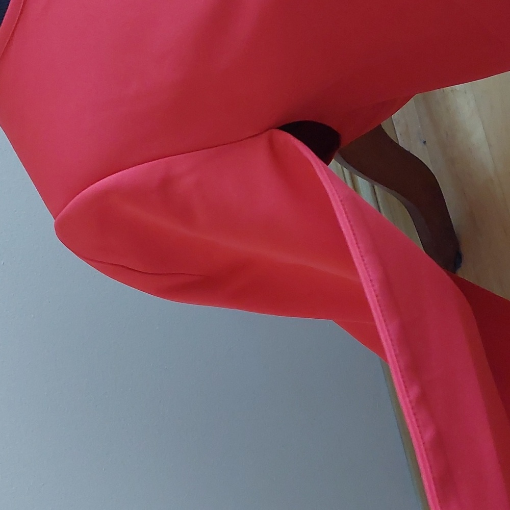 Eliza J red unique midi dress - Picture 3 of 8